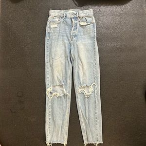 Ultra High Rise Slim Pacsun Distressed Jeans